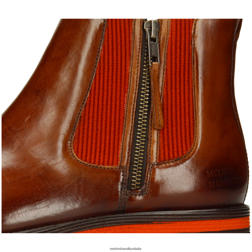 esso Melvin & Hamilton uomini vortice 25 marrone stivaletti L80P2P102