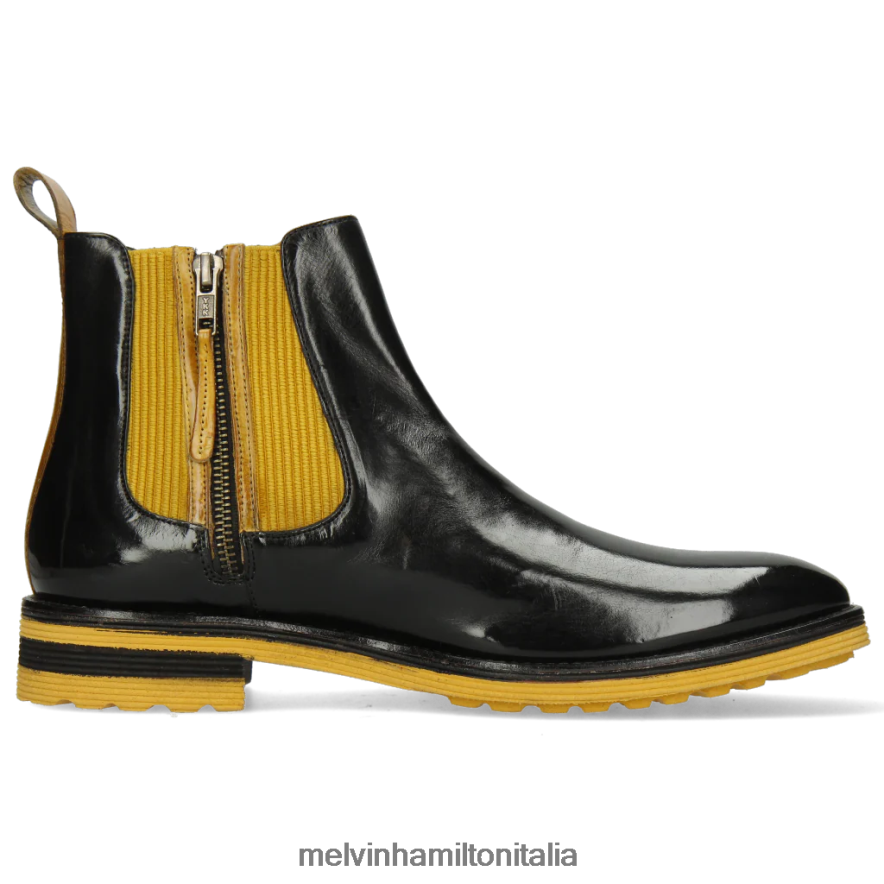 esso Melvin & Hamilton uomini vortice 25 nero stivaletti L80P2P134