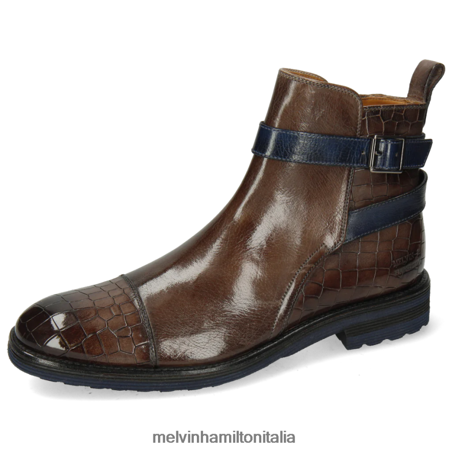 esso Melvin & Hamilton uomini vortice 9 grigio stivaletti L80P2P141