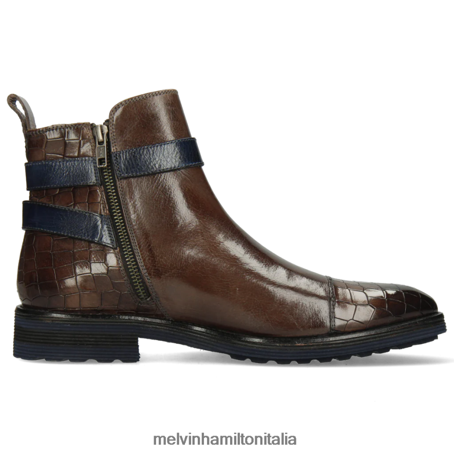 esso Melvin & Hamilton uomini vortice 9 grigio stivaletti L80P2P141