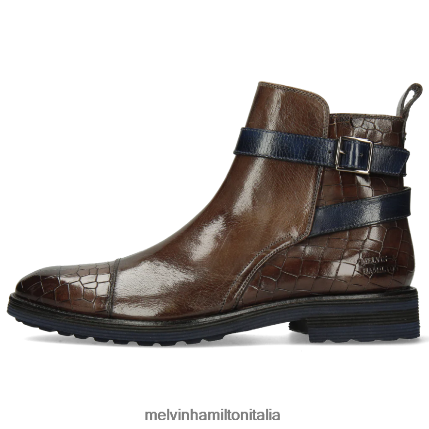 esso Melvin & Hamilton uomini vortice 9 grigio stivaletti L80P2P141